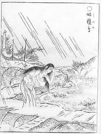 Ubume, Toriyama Sekien