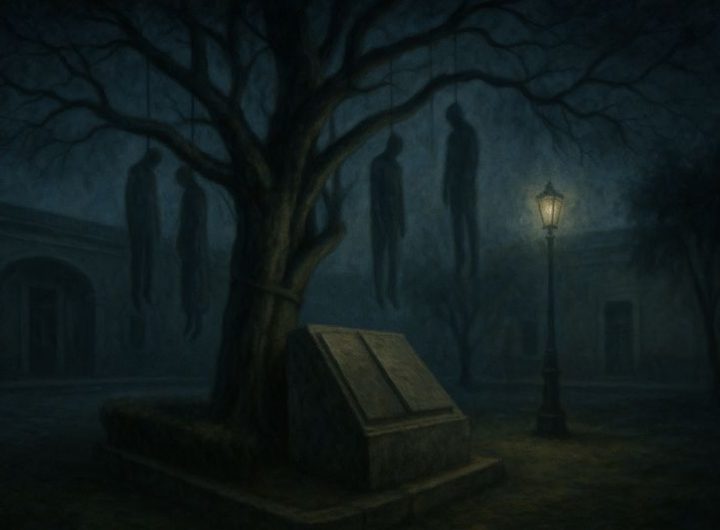 Apariciones fantasmales en el Árbol de los Colgados