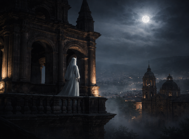 Monja espectral en campanario de la Catedral de Durango