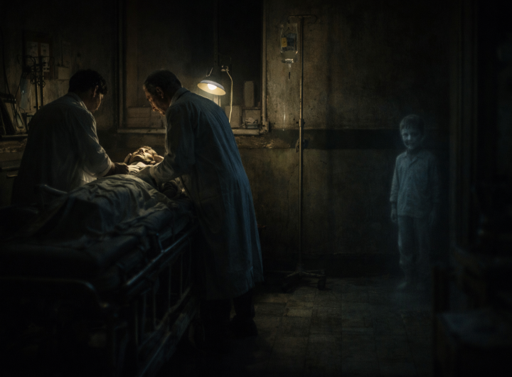 Niño fantasma en sala de urgencias