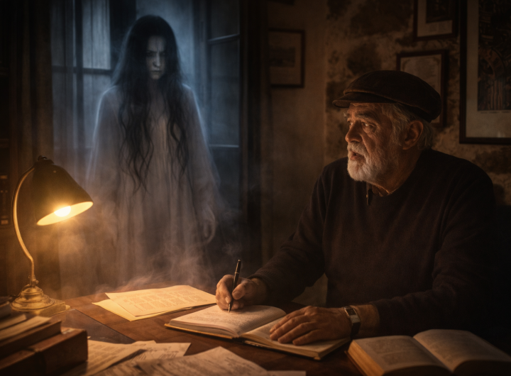 Aparición de La Llorona en el estudio del Dr. Zúñiga